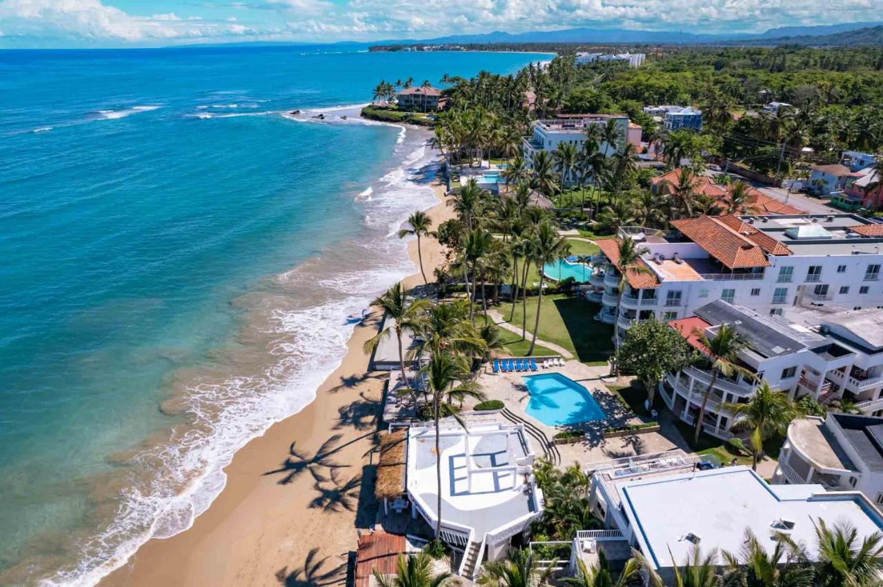 Kite Beach Oceanfront 1St Row Two Bedrooms And Patio Cabarete Exterior foto