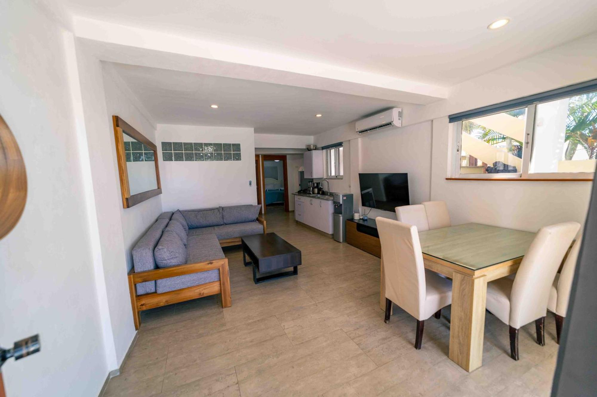 Kite Beach Oceanfront 1St Row Two Bedrooms And Patio Cabarete Exterior foto